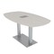 Skutchi Designs 33.5 in W, 69.5 in L, 29 in H, Engineered Wood Top, Ivory HAR-ABOT-34X70-DOU-ELEC-XD1026 - alternate 1